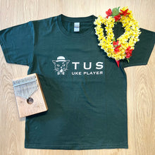 將圖片載入圖庫檢視器 TUS原創 T-Shirt「UKE PLAYER」環紡圓筒 T恤
