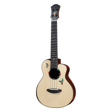 Load image into Gallery viewer, 【預售】日本製琴師聯名設計 蜂鳥系列 aNueNue UT200HB 26&quot; Tenor 月亮雲杉全實木 Ukulele
