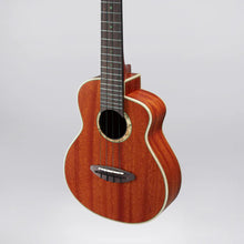 將圖片載入圖庫檢視器 aNueNue UC110 23&quot; Concert 南美桃花心木全實木 South American Mahogany Ukulele
